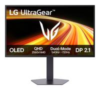 LG UltraGear OLED GX7 Gaming Monitor 27GX790B - QHD 1440p, 4th Gen WOLED, 27 inch, Dual-Mode 540Hz - 720Hz, 0.02ms, 335-1500nits, FreeSync Premium Pro, HDR500, DP2.1, HDMI 2.1, USB C, Black