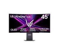 LG UltraGear OLED GX9 Gaming Monitor 45GX900A-B - WOLED Ultrawide QHD 1440p Curved 45 Inch, 240Hz, 0.03ms, DisplayHDR 400, Speakers, DP1.4(DSC), HDMI 2.1, USB- C