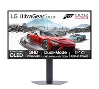 LG UltraGear OLED GX7 Gaming Monitor 27GX790B - QHD 1440p, 4th Gen WOLED, 27 inch, Dual-Mode 540Hz - 720Hz, 0.02ms, 335-1500nits, FreeSync Premium Pro, HDR500, DP2.1, HDMI 2.1, USB C, Black
