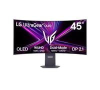 LG UltraGear OLED GX9 Gaming Monitor 45GX950A-B - 5K2K 45 Inch WOLED Curved, Dual-mode 165-330Hz, 0.03ms, 275-1300nits, FreeSync Premium Pro, HDR 400