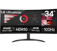 LG 34WR50QK 34 VA Full HD UltraWide Curved Monitor