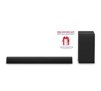 LG US40T Bluetooth Soundbar with Wireless Subwoofer Black - Free Gift RRP £30!