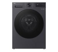 LG VX50 Series Counter-Depth MAX F2X50S9TBB WiFi-enabled 9 kg 1200 Spin Washing Machine - Matte Black, Black