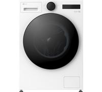 LG VX70 Series AI Direct Drive™ F4X7013TWB 13kg WiFi Connected Washing Machine with 1400 rpm - White - A Rated, White