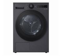 LG VX70 Series AI Dry RHX7009TBB 9 kg Heat Pump Tumble Dryer - Black, Black