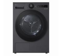 LG VX70 Series AI Dry RHX7009TBB Wifi Connected 9Kg Heat Pump Tumble Dryer - Black