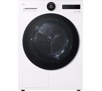 LG RHX7009TWB 9kg TurboDry AIDry Heat Pump Condenser Dryer - WHITE