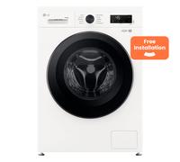 LG X10 Series Direct Drive W4X1095NWK WiFi-enabled 9 kg Washer Dryer - White, White