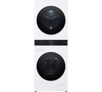 LG WT1210WWF Washer Dryer, 12kg/10kg, 1400 Spin, White, A Rated, Freestanding A