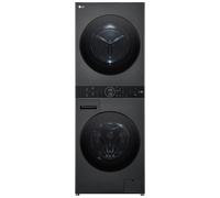 LG WashTower WT1210BBTN1 WiFi-enabled 12 kg Washer Dryer - Black, Black