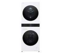 LG WT1210WWF Washer Dryer, 12kg/10kg, 1400 Spin, White, A Rated, Freestanding A