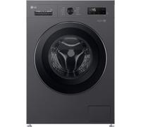 LG X10 Series Direct Drive™ F4X1009NMK 9kg WiFi Connected Washing Machine with 1400 rpm - Slate Grey - A Rated, Grey