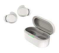 LG xboom Buds by will.i.am, xboom Signature Sound by will.i.am with Graphene Drivers, 3 Mic Active Noise Cancellation, Up to 30 Hours of Battery, IPX4 Water Resistant, White