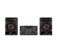 LG XBOOM CK43N CK43N.DGBRLLK 300 Watt Mini Hi-Fi System with Bluetooth - Black, Black