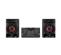 LG XBOOM CK43N CK43N.DGBRLLK 300 Watt Mini Hi-Fi System with Bluetooth - Black, Black