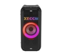 LG XBOOM DXL7T Bluetooth Speaker 250W, Portable Party Sound, Multi Colour Ring Lighting, Splashproof (IPX4), Up to 12 Hours of Playtime
