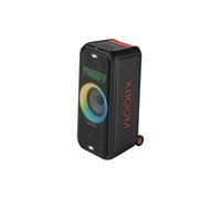 LG XBOOM XL7S Bluetooth Speaker 250W, 8 Inch Woofer Speaker, Customizable Dynamic Lighting, with Handle and Wheels, Professional Karaoke, Splashproof (IPX4), 20 Hours Autonomy, Black