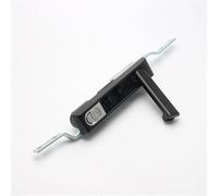 LG117 Black Lock Switches Rack Or Bolt Type Safety Zinc Alloy Rod Electrical Cabinet 1Pcs