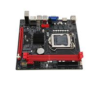 LGA 1155 Motherboard, ATX Desktop Motherboard, PCIe 16X DDR3 Memory VGA HD Port Multiphase Power SATA3.0, DDR3, WiFi Interface, 100M Network, for PC Replacement