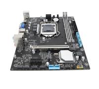 LGA1151 Micro ATX Motherboard, DDR4 Gaming Motherboard PCIE3.0 X16, VGA HDMl 4K/30Hz Interface, Gigabit Network Card, for Core 6/7/8/9 Gen CPU I3/i5/i7 Series