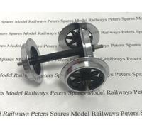 LGB 67320 Double Spoke (8 Spokes) Metal Wheelset On Metal Axles (Pk2)