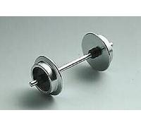 LGB 67343 FRR Solid Disc Metal Wheelset On Metal Axles (Pk2)