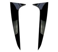 LGBGQDPDRK Car Rear Spoilers For X4 For G02 2019-2022 Car Rear Window Side Spoiler ABS Rear Side Spoiler Canard Splitter Auto Replacement Parts Car Rear Vertical Side Spoiler