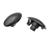 LGBGQDPDRK Side Mirror Marker Lights For Suzuki For Swift For Jimmy For Vitara SX4 2pcs Dynamic Side Marker Turn Signal Lights Indicator Repeater Car Lights(Dynamic Smoked A)
