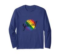 LGBT Be Yourself Live Authentically Long Sleeve T-Shirt