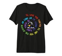 LGBT Bear Mom I'll Love You Forever I'll Like You for Always Premium T-Shirt