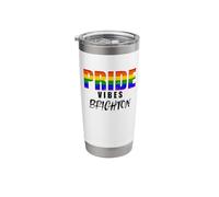 LGBT Brighton Pride Rainbow Stainless Steel Insulated Tumbler