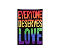 LGBT Brooch Pin Gay Pride Rainbow Enamel Lapel Pin Protect Trans Kids/Love Respect Freedom Tolerance Equality Pride Pin for Clothes Backpacks LGBTQ Jewelry Gift, Zinc, no gemstone