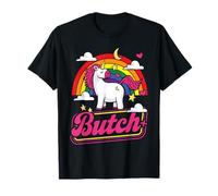 LGBT Butch Unicorn Rainbow Gay Pride LGBTQ T-Shirt