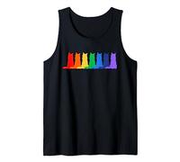 LGBT Cat Lovers LGBTQ Gay Pride Rainbow Cats for Men Women Tank Top