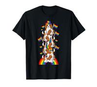 LGBT Cavalier King Charles Spaniel Rainbow Lesbian Gay Pride T-Shirt