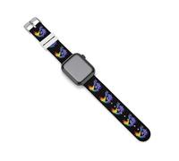 LGBT Dragon With Rainbow Flame Watch Bands Silicone Sport Bands Replacement Strap Wristbands Compatible with Apple Watch 38mm/40mm