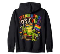 LGBT Frog It's Not A Phase Zip Hoodie