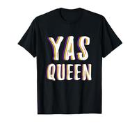 LGBT Gay Pride Month 2018 Shirt Rainbow Flag Yas Queen Tee T-Shirt