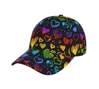 LGBT Gay Pride Rainbow Hat Men Women Baseball Cap Adjustable LGBT Trucker Hat Unisex Style Headwear Hats