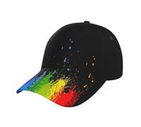 LGBT Gay Pride Rainbow Hat Men Women Baseball Cap Adjustable LGBT Trucker Hat Unisex Style Headwear Hats
