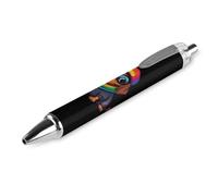 LGBT Gay Rainbow Dachshund Ballpoint Pens Retractable Blue Ink Ball Point Pen Smooth Writing Work Pen 1 PCS
