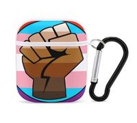 LGBT Gay Trans Proud Fist Flag Case Compatible with AirPods 2nd 1st