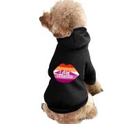 LGBT I Am Lesbian Pet Hoodie Sweatshirt Hooded Dog Cat Pullover Clothes Puppy Costume