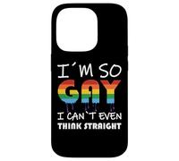 LGBT I'm So Gay I Can´t Even Think Straight Case for iPhone 14 Pro
