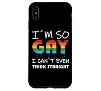 LGBT I'm So Gay I Can´t Even Think Straight Case for iPhone XS Max
