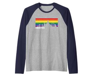 LGBT London Pride 2025 London Gay Pride Raglan Baseball Tee