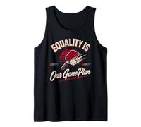LGBT Pickleball Equality Our Game Plan Gay Pride Tank Top