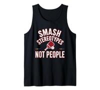 LGBT Pickleball Smash Stereotypes Not People Gay Pride Tank Top