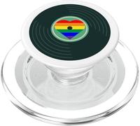 LGBT Pride Flag Gay Lesbian Retro 80's 90's PopSockets PopGrip for MagSafe