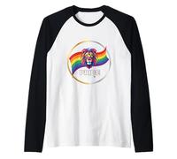 LGBT Pride Month - Colourful Celebration Diversity Inclusion Raglan Baseball Tee